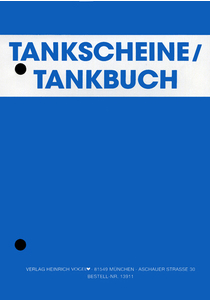 Tankschein-Block