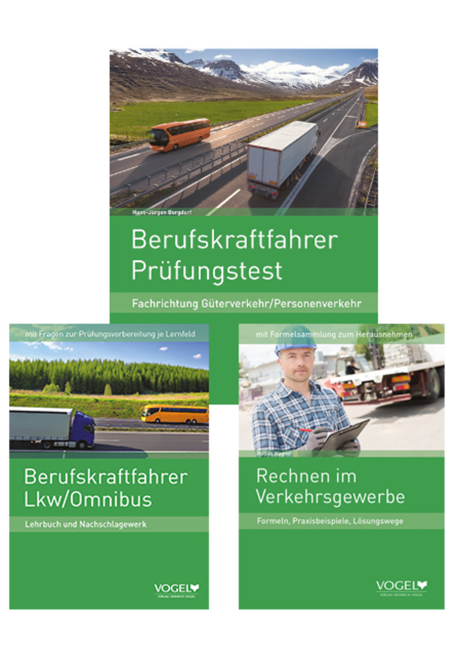 Berufskraftfahrer Lkw/Omnibus Ausbildungspaket Print