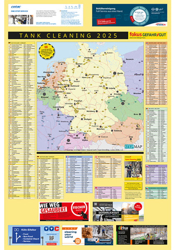 Tank Cleaning in Europe 2025