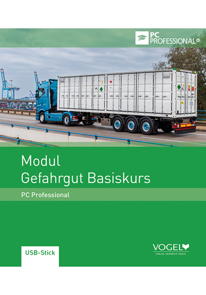 PC Professional Modul Gefahrgut Basiskurs